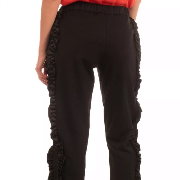 🎉HOST PICK 🎉Satin Ruffle Sides Tracksuit joggers - Picture 3 of 9